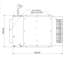 AVITANA aira Quadro L 800 slimline Haubenfilter 8781