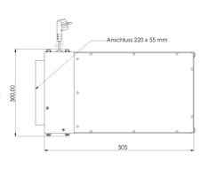 AVITANA aira Quadro 800 soft slimline Haubenfilter 8785