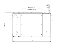 AVITANA aira Quadro L 750 silent blau Haubenfilter 8776