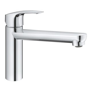 GROHE Eurosmart 1012330000 Niederdruck, Einhand-Spültischbatterie, mittelhoher Auslauf, 1/2", Chrom