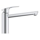 GROHE Eurosmart 1012330000 Niederdruck, Einhand-Spültischbatterie, mittelhoher Auslauf, 1/2", Chrom