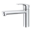 GROHE Eurosmart 1012330000 Niederdruck, Einhand-Spültischbatterie, mittelhoher Auslauf, 1/2", Chrom