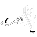 GROHE Eurosmart 30618000 Vor-Fenster-Montage, Einhand-Spültischbatterie, hoher U-förmiger Auslauf, 1/2", Chrom
