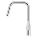 GROHE Eurosmart 30619000 Einhand-Spültischbatterie, herausziehbare Dual-Spülbrause, hoher Auslauf, 1/2", Chrom