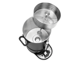 Bartscher Kaffeemaschine Bartscher Pro II 40 S, 40-48 Tassen, 6 Liter, mattschwarz, 190248