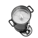 Bartscher Kaffeemaschine Bartscher Pro II 40 S, 40-48 Tassen, 6 Liter, mattschwarz, 190248