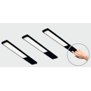 TEBÜ LED-Küchenlicht Rechteck-Unterbauleuchten 3-tlg. 6138-3_S schwarz