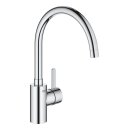 GROHE Eurosmart Cosmopolitan 3284320E Einhand-Spültischbatterie, hoher Auslauf, wassersparend, 1/2" Chrom