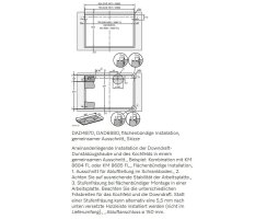 Miele Downdraft DAD 6880 Levantar Ambient - Obsidianschwarz - Breite 80 cm