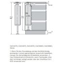 Miele Downdraft DAD 6880 Levantar Ambient - Obsidianschwarz - Breite 80 cm