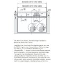 Miele Downdraft DAD 6880 Levantar Ambient - Obsidianschwarz - Breite 80 cm