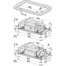 Miele Deckengebläse DAC 2940 Stella - Mattweiß - 88 cm Breite