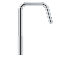 GROHE Eurosmart 1012350000 Einhand-Spültischbatterie, herausziehbar, hoher Auslauf, 1/2", Chrom