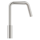 GROHE Eurosmart 101235DC00 Einhand-Spültischbatterie, herausziehbar, hoher Auslauf, 1/2", Supersteel