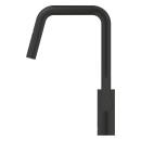 GROHE Eurosmart 1012352430 Einhand-Spültischbatterie, herausziehbar, hoher Auslauf, 1/2", Schwarz