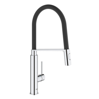 GROHE Concetto 31491000 Einhand-Spültischbatterie, Profi-Brause DN 15, Chrom