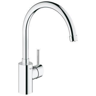 GROHE Concetto 31132001 Niederdruck, Einhand-Spültischbatterie, hoher Auslauf, DN 15 Chrom