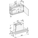 Miele Flachpaneel-Dunstabzugshaube DAS 2920 Mattschwarz - 90 cm