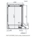 Miele Unterbau-Weintemperierschrank KWTUS 7096 E  82-88 cm Nischenhöhe