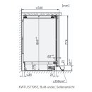 Miele Unterbau-Weintemperierschrank KWTUS 7196 E  86-92 cm Nischenhöhe
