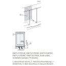 Miele Unterbau-Weintemperierschrank KWTUS 7196 E  86-92 cm Nischenhöhe