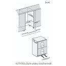 Miele Unterbau-Kühlschrank KU 7175 D - Nischenhöhe 860-920 mm