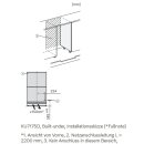 Miele Unterbau-Kühlschrank KU 7175 D - Nischenhöhe 860-920 mm