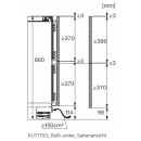 Miele Unterbau-Kühlschrank KU 7175 D - Nischenhöhe 860-920 mm
