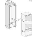 Miele Einbau-Kühl-Gefrierkombi KFN 7774 B - Nische 178 cm