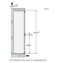 Miele Einbau-Kühl-Gefrierkombi KFN 7934 D - Nische 194 cm - Nischenbreite 71 cm