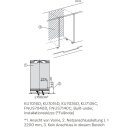 Miele Unterbau-Gefrierschrank FNUS 7040 D - Nische 820-880 mm