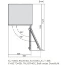 Miele Unterbau-Gefrierschrank FNUS 7140 C - Nische 860-9200 m