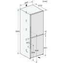 Miele Stand-Kühl-Gefrierkombination KFN 4375 BD - Edelstahllook - 185 cm Höhe