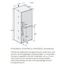 Miele Stand-Kühl-Gefrierkombination KFN 4796 AD - Edelstahl CleanSteel - 201x75cm HxB