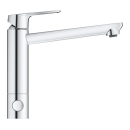 GROHE BauLoop 31713000 Einhand-Spültischbatterie, mittelhoher Auslauf, 1/2" Chrom