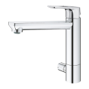 GROHE BauLoop 31713000 Einhand-Spültischbatterie, mittelhoher Auslauf, 1/2" Chrom