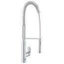 GROHE K7 32950000 Einhand-Spültischbatterie, Profi-Brause DN 15, Chrom