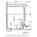 Miele Weintemperierschrank KWTUS 7196 E  86-92 cm Nischenhöhe sofort lieferbar
