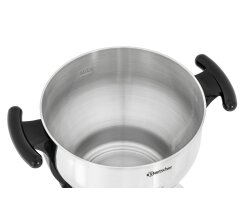 Bartscher Samowar 3L, mit Teekanne 1L, Edelstahl, 191007 *Verpackung beschädigt*