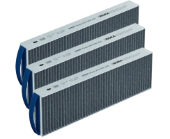 BORA Original Aktivkohle-Geruchsfilter Plus GFESP (3er...
