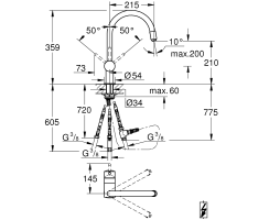 GROHE Minta 32511000 Niederdruck,...