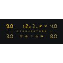 Miele Kochfeld mit Wrasenabzug KMDA 5649 FR - 626 x 526 mm