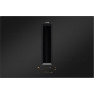 Miele Kochfeld mit Wrasenabzug KMDA 7473-1 FL MattFinish - rahmenlos
