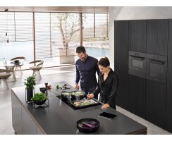 Miele Kochfeld mit Wrasenabzug KMDA 7473-1 FL MattFinish - rahmenlos
