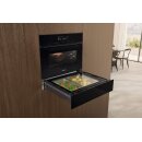 Miele Dampfgarschublade DS 8010 Obsidianschwarz - 60 x 14 cm