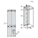 Miele Einbau-Kühl-Gefrierkombi XXL KFN 8494 C - Nische 194 x 72 cm