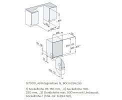 Miele G 7281 SCVi - Geschirrspüler vollintegriert - 60 cm