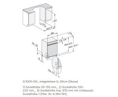 Miele G 7248 SCi XXL Edelstahl CleanSteel, Geschirrspüler integrierfähig, 60 cm