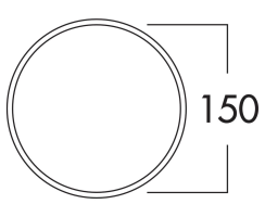 Naber COMPAIR flow 150 Klima-E 150 Mauerkasten 4022039