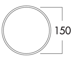 Naber COMPAIR flow 150 E-Klima-E 150 Mauerkasten 4022044